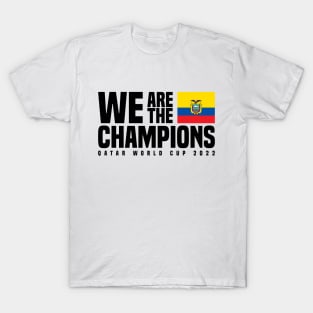 Qatar World Cup Champions 2022 - Ecuador T-Shirt